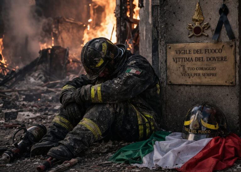 Vigile del fuoco vittima del dovere