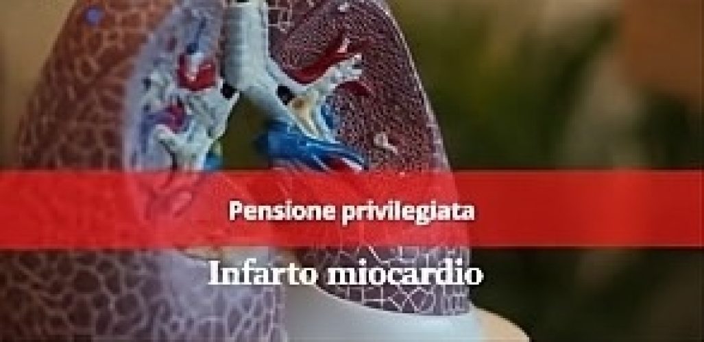 Pensione privilegiata per militare colpito da infarto