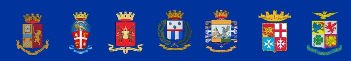 Gli stemmi delle Forze armate e delle Forze di polizia